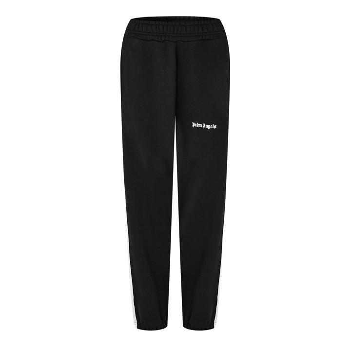 Palm Angels Women's Black Classic Logo Tracksuit Bottoms in Size 8, Sports Direct