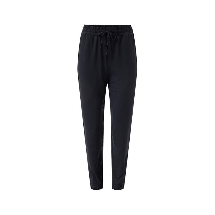 Girlfriend Collective Women's Black Reset Open Hem Fleece Joggers in Size 10, Sports Direct