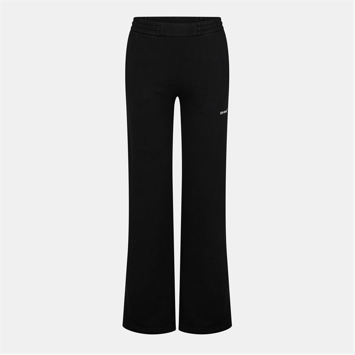 Off White Women's  Diag Diagonal Logo Fleece Joggers in Size 10, Sports Direct
