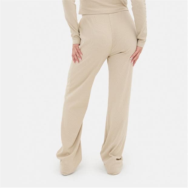 Stone - I Saw It First - Ribbed Wide Leg Trouser