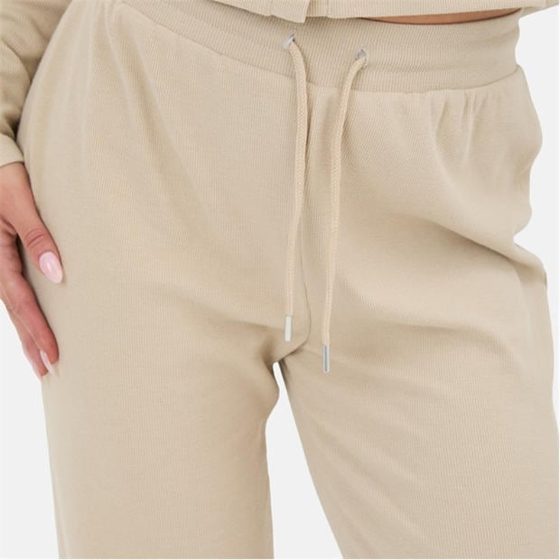 Stone - I Saw It First - Ribbed Wide Leg Trouser