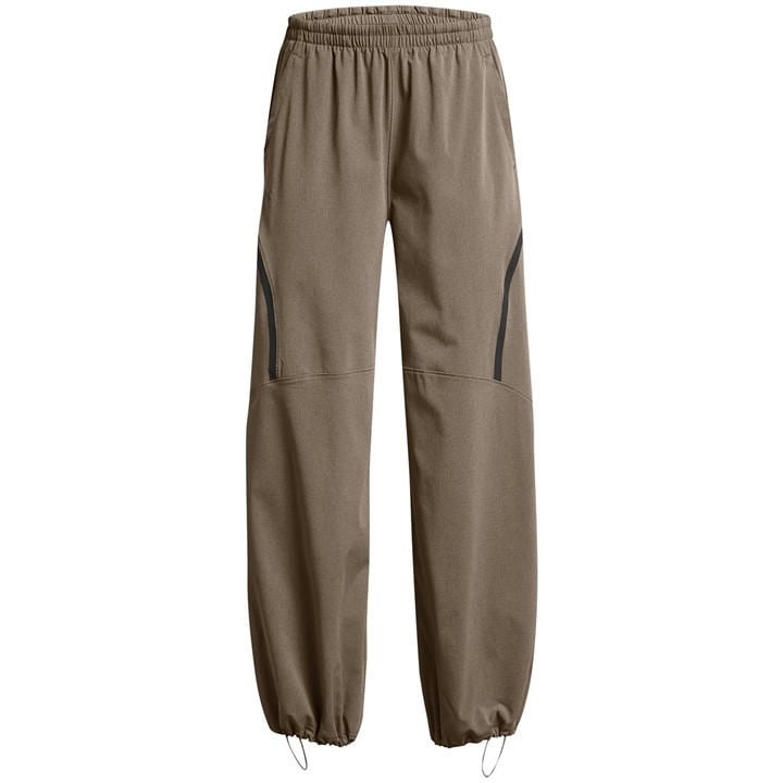 Under Armour Women's Brown Unstoppable Open Hem Woven Jogger in Size 12, Sports Direct