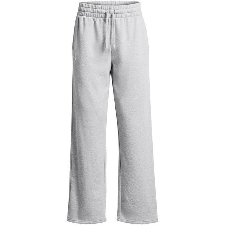 Under Armour Women's Grey Rival Flc Straight Pant Joggers in Size 16, Sports Direct