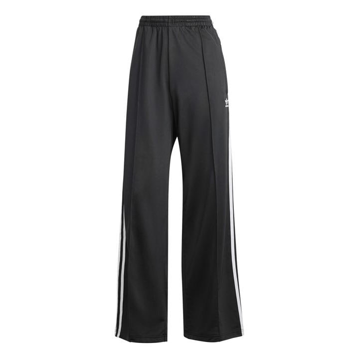Adidas Originals Women's Black Firebird Open Hem Woven Joggers in Size 10, Sports Direct