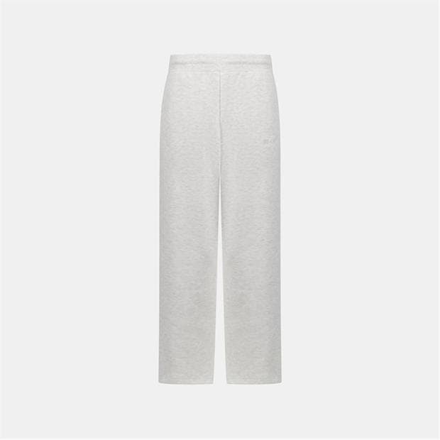 Ice Grey Marl - USA Pro - Womens Open Hem Fleece Joggers