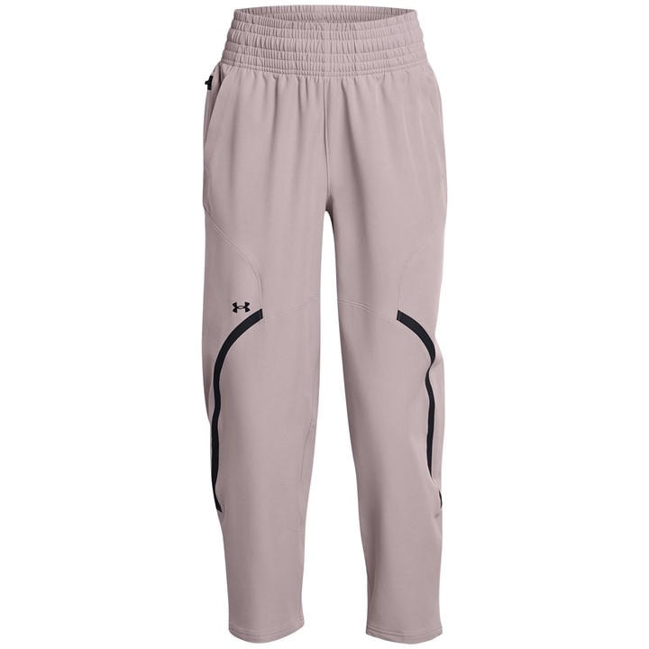 Under Armour Women's Grey Unstoppable Open Hem Woven Tracksuit Joggers in Size 12, Sports Direct