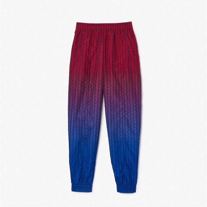 Lacoste Women's  Closed Hem Woven Tracksuit Joggers in Size 16, Sports Direct