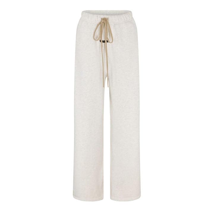 Fear Of God Essentials Women's Grey Open Hem Fleece Joggers in Size 16, Sports Direct