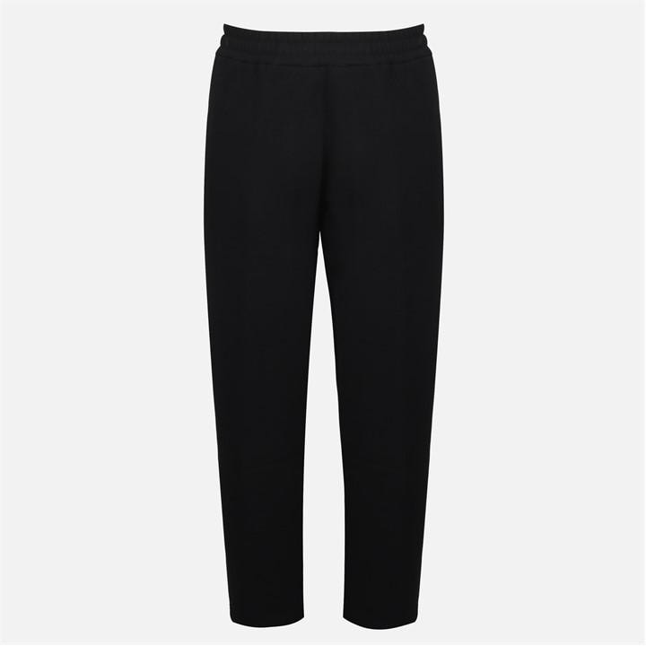 Biba Women's Black Logo Closed Hem Fleece Joggers in Size 10, Sports Direct