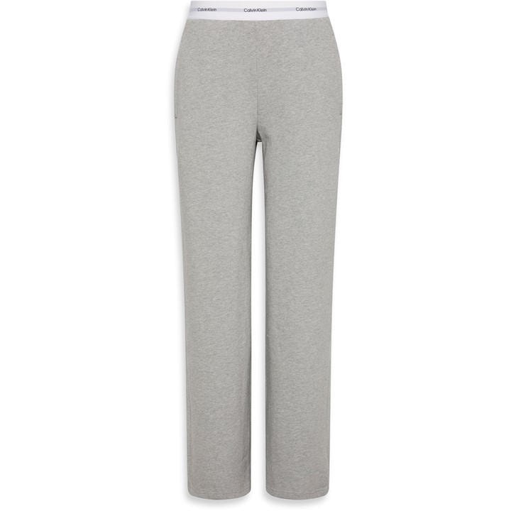 Calvin Klein Women's Grey Open Hem Jersey Joggers in Size 14, Sports Direct