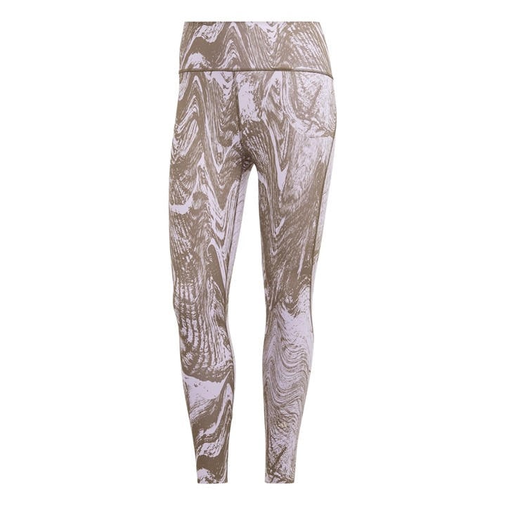 Adidas Women's Purple 7/8 Leggings in Size XL, Sports Direct