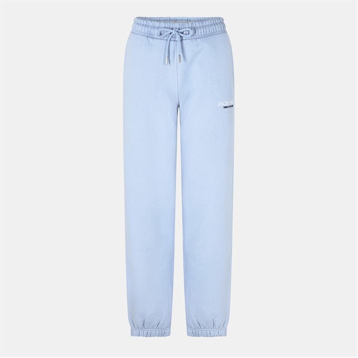 Jack Wills Women's Blue Bayton Relaxed Joggers in Size 16, Sports Direct
