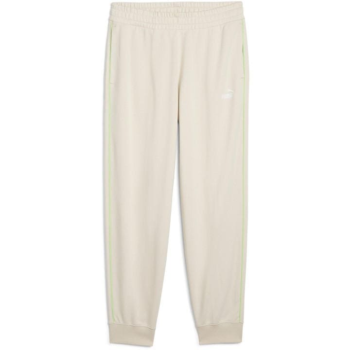Puma Women's Beige Sport Comfort Closed Hem Jersey Joggers in Size 14, Sports Direct