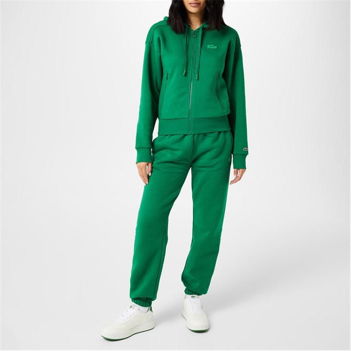 Lacoste Women's Green Track Pants in Size 6, Sports Direct