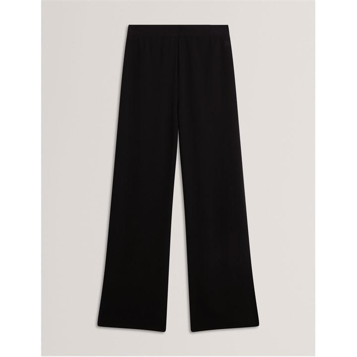 Ted Baker Women's Black Wide Leg Trousers in Size 10, Sports Direct
