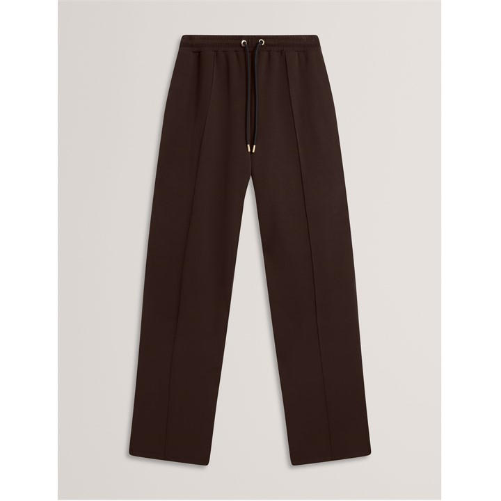 Ted Baker Women's Brown Ted Split Hem Jogger Ld54 Size 10