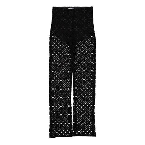 OFF WHITE - Women's Knitted Trousers
