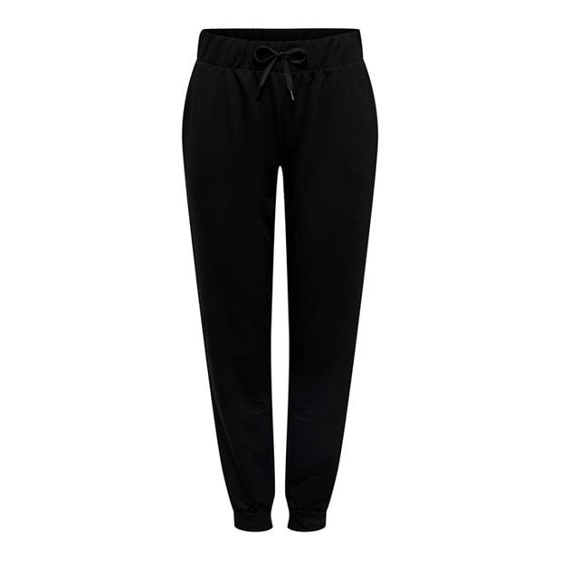 Negru/Negru/Rosu - Only Play - Women's Open Hem Fleece Joggers