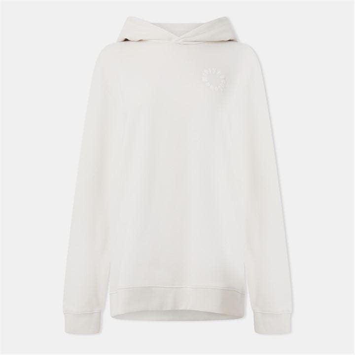 Hugo Women's White Oversized Hoodie - Contemporary Design in Size 8, Sports Direct