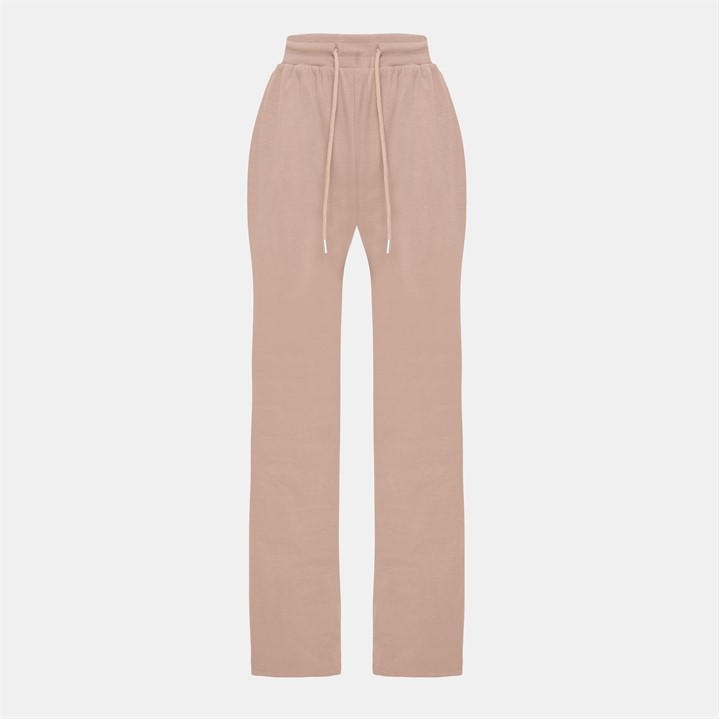 I Saw It First Women's Beige Ribbed Wide Leg in Size 16, Sports Direct