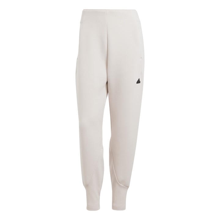 Adidas Women's Cream Closed Hem Fleece Joggers in Size XS, Sports Direct