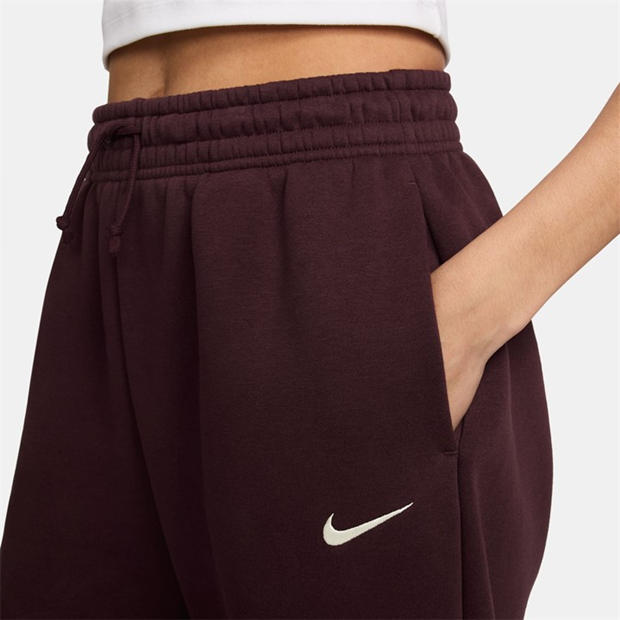 Burgundy Crush - Nike - Phoenix Fleece Joggers Womens
