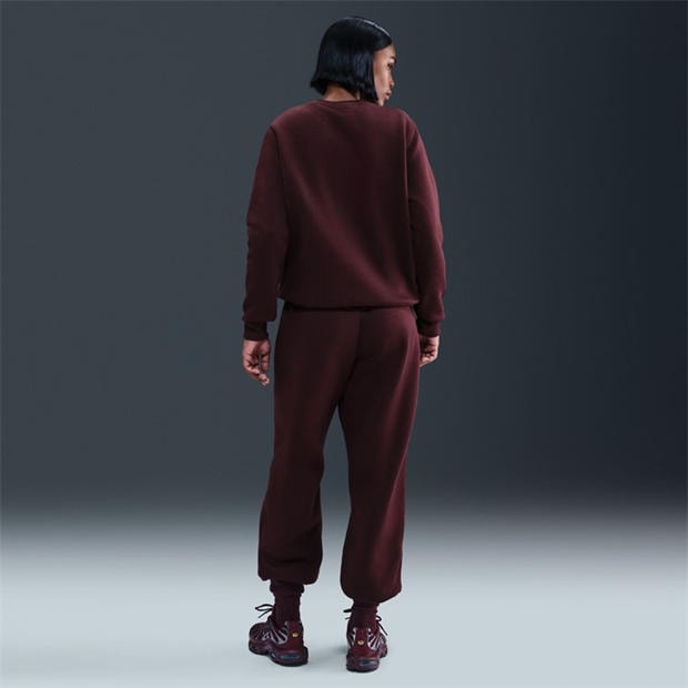 Burgundy Crush - Nike - Phoenix Fleece Joggers Womens