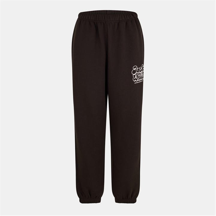 Jack Wills Women's Brown Closed Hem Fleece Joggers in Size 12, Sports Direct