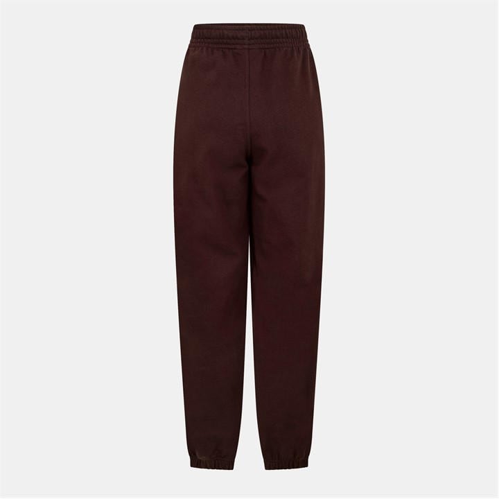 Calvin Klein Jeans Women's Brown Ckj Mono Closed Hem Fleece Joggers in Size 10, Sports Direct