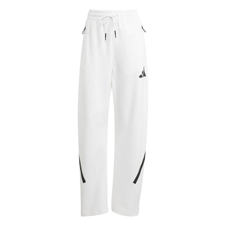 Adidas Women' White Z.n.e. Fleece Joggers in Size S, Sports Direct