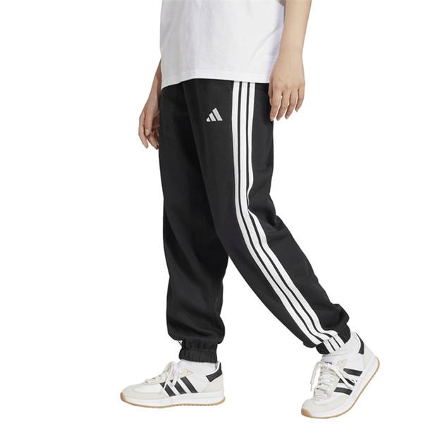 Black - adidas - Essentials 3-Stripes Pants Slim Womens