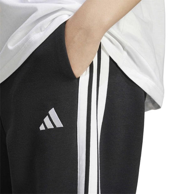 Black - adidas - Essentials 3-Stripes Pants Slim Womens