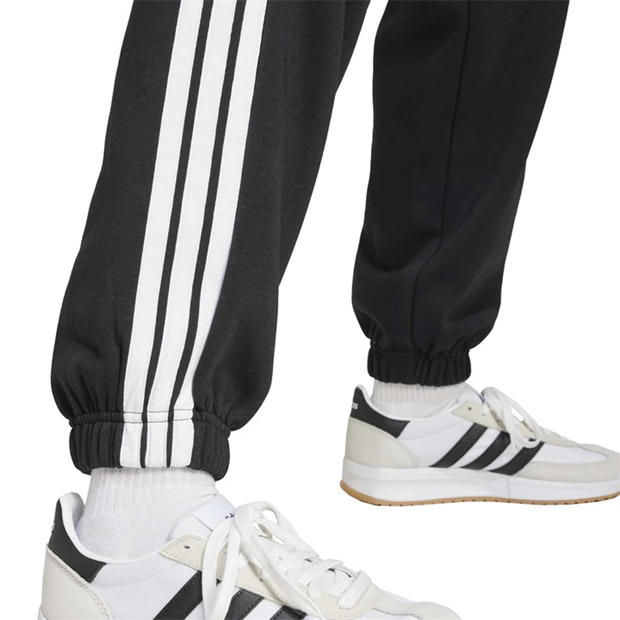 Black - adidas - Essentials 3-Stripes Pants Slim Womens