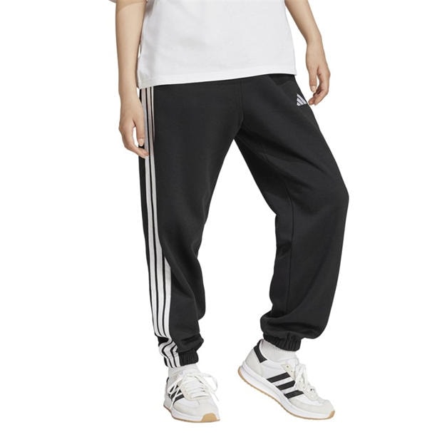 Black - adidas - Essentials 3-Stripes Pants Slim Womens