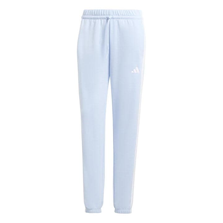 Adidas Women's Blue Essentials 3-Stripes Pants Slim in Size M, Sports Direct