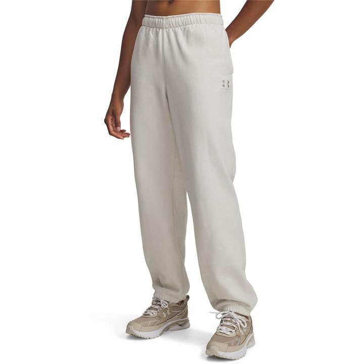 Under Armour Women's White Icon Vida Fleece Joggers in Size 12, Sports Direct