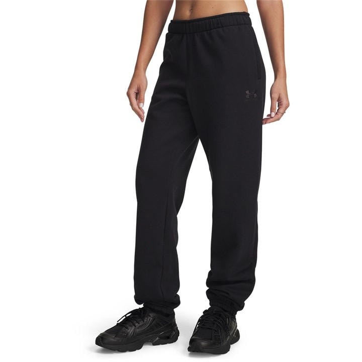 Under Armour Women's Black Icon Vida Fleece Joggers in Size 12, Sports Direct