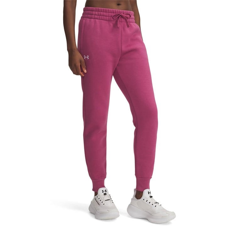 Under Armour Women's Red Ua Rival Flc Jogger in Size 16, Sports Direct