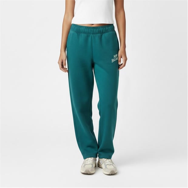 Navy - New Balance - Women's Open Hem Fleece Joggers