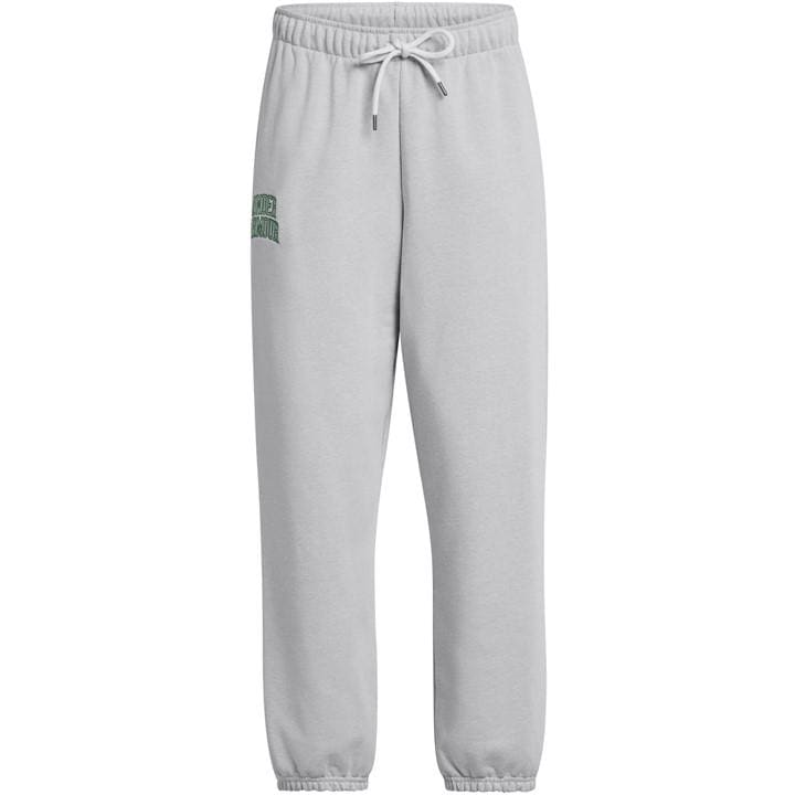 Under Armour Women's Grey Closed Hem Fleece Joggers in Size 8, Sports Direct
