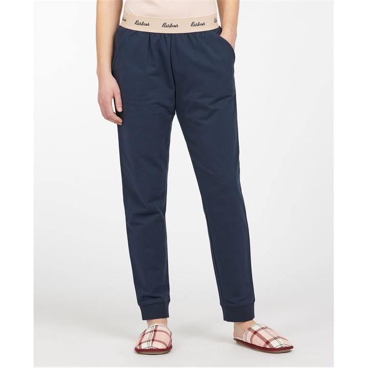 Barbour Women's Blue Lottie Lounge Trousers in Size 14, Sports Direct