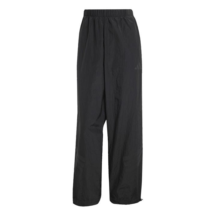 Adidas Women's Black Open Hem Woven Tracksuit Joggers in Size L, Sports Direct