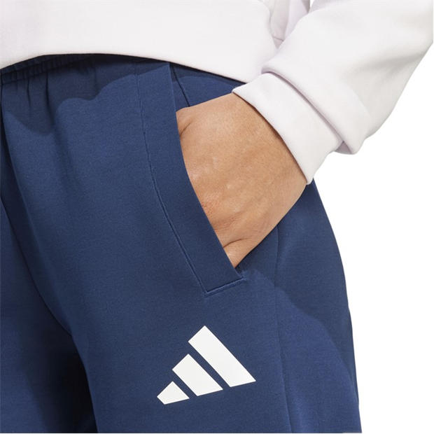 Collegiate Navy - adidas - Women's Poland Performance Fleece Tracksuit Bottom