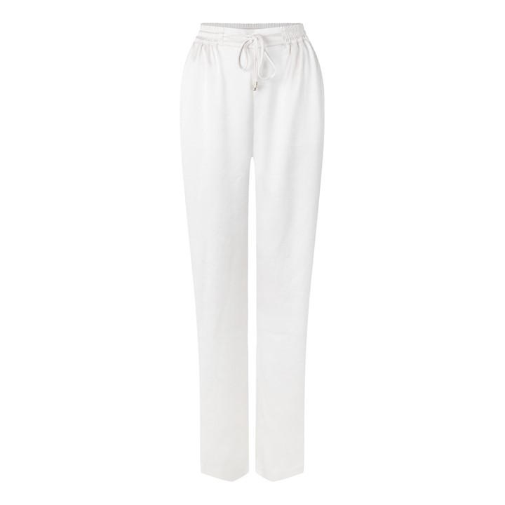 Ted Baker Women's White Open Hem Fleece Joggers in Size 12, Sports Direct