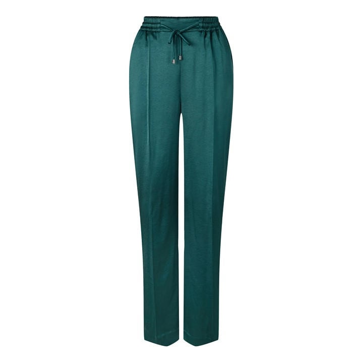 Ted Baker Women's Green Open Hem Fleece Joggers in Size 10, Sports Direct