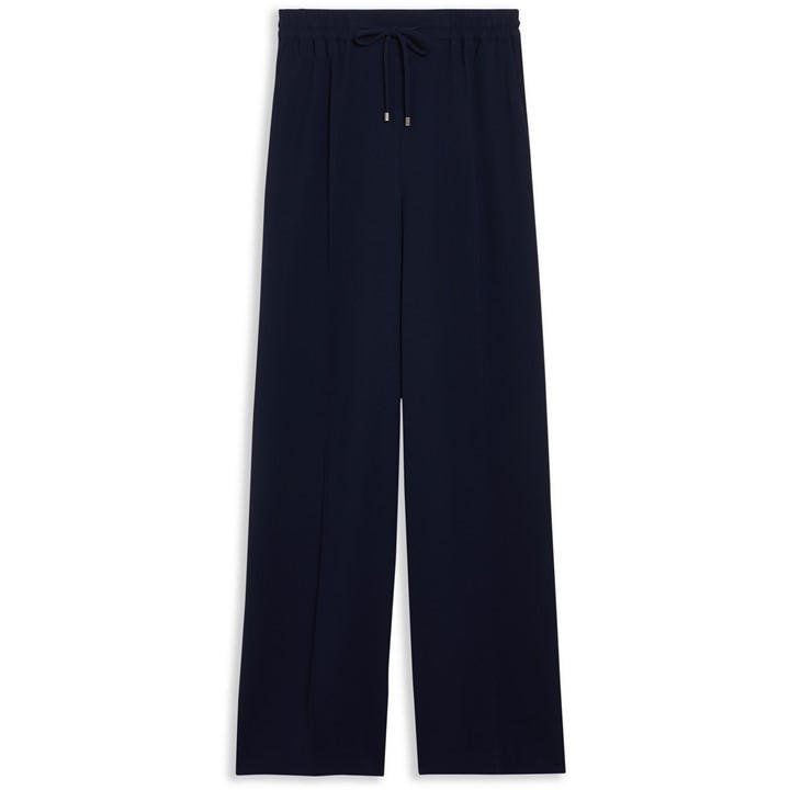 Ted Baker Women's Blue Open Hem Fleece Joggers in Size 8, Sports Direct