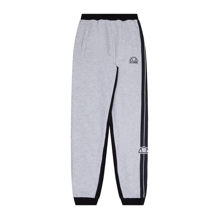 Ellesse Women's White Closed Hem Fleece Joggers in Size 6, Sports Direct