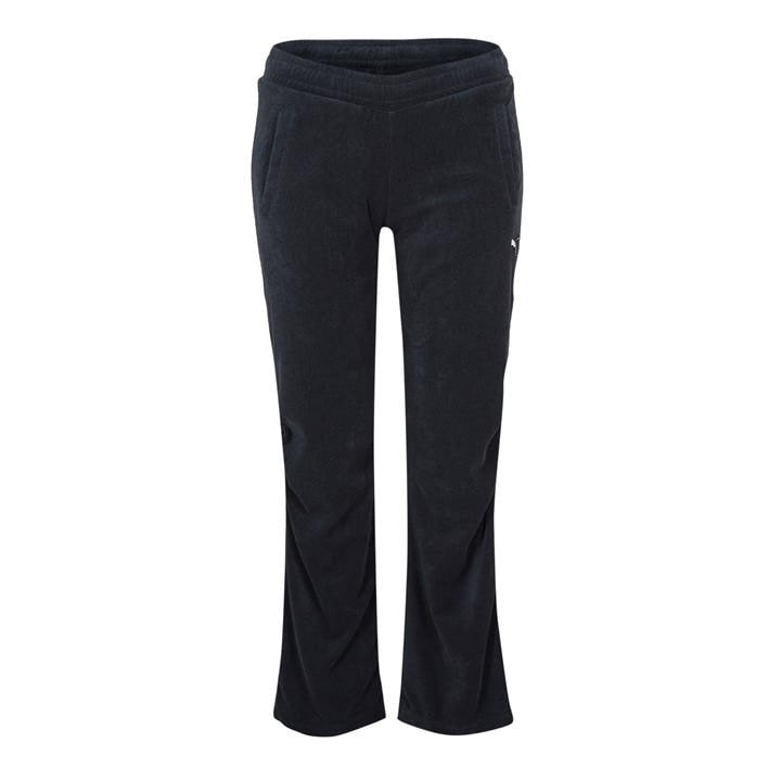 Puma Women's Black Pile Pants in Size 12, Sports Direct