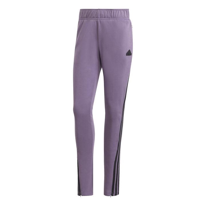 Adidas Women's Purple Future Icons 3-Stripe Tracksuit Bottoms in Size 2XS, Sports Direct