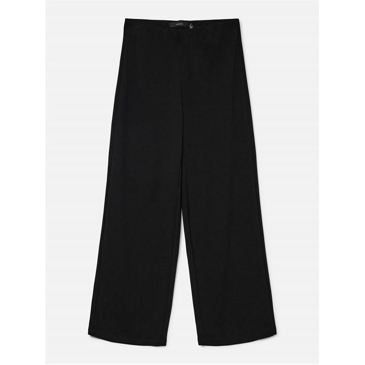 Vero Moda Women's Black Berlin Wide Leg Trousers in Size 30 R, Sports Direct